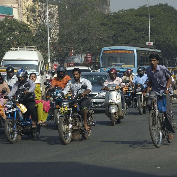 Traffic, Chennai, India