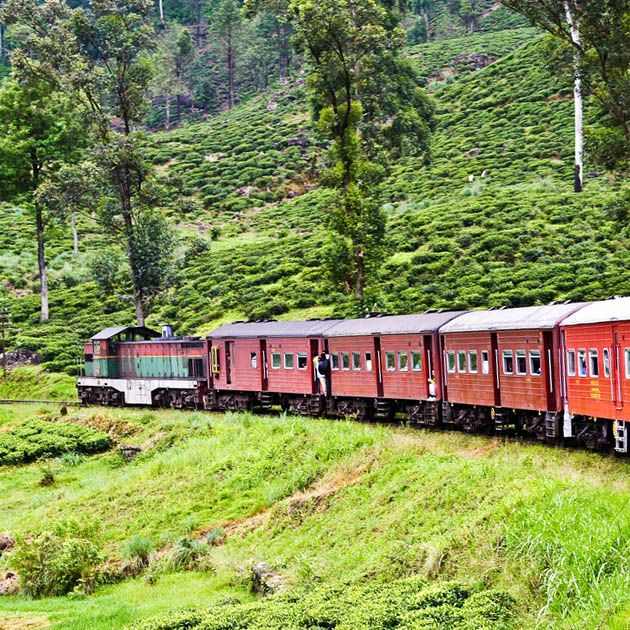 Train, Kandy-Nuwara Eliya, Sri Lanka