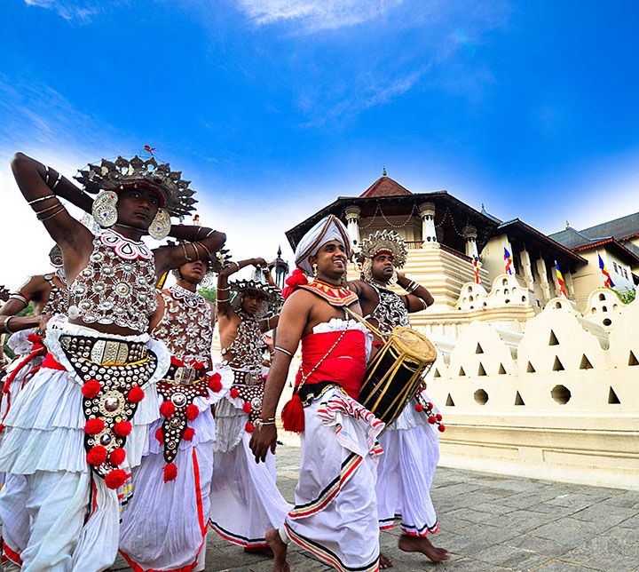 Dancers, Perahera, Kandy, Sri Lanka