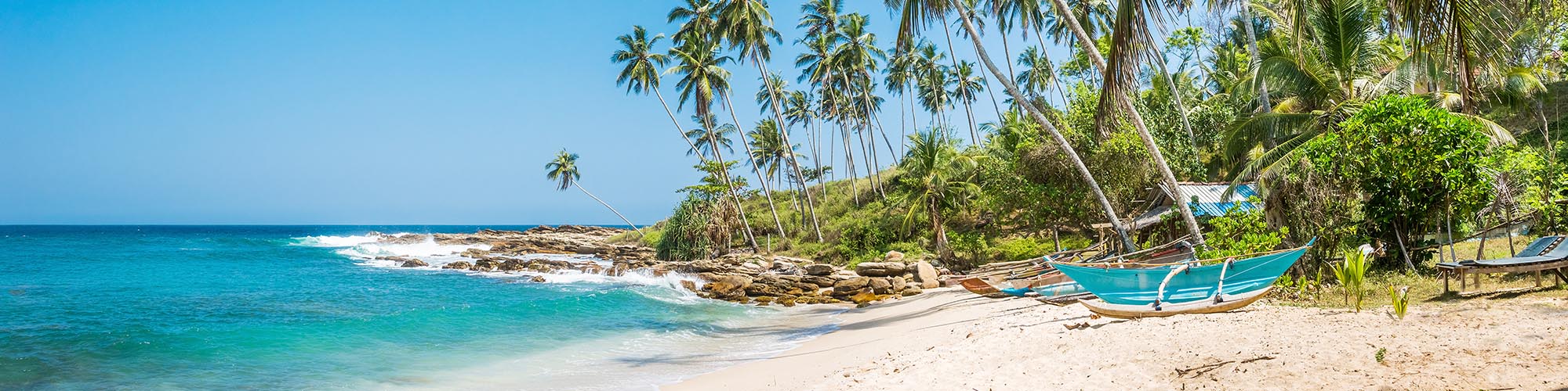 Beach, South coast, Sri Lanka