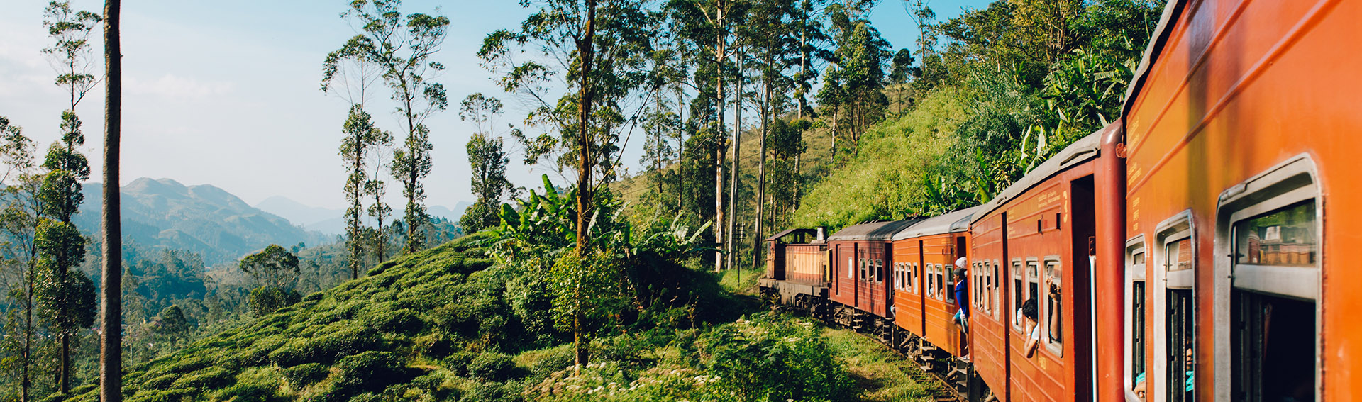 Sri Lanka, Zug, Reise, Landschaften